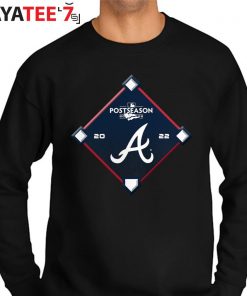 Atlanta Braves Black 2022 Postseason Bound T-Shirt Sweater