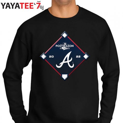 Atlanta Braves Black 2022 Postseason Bound T-Shirt Sweater