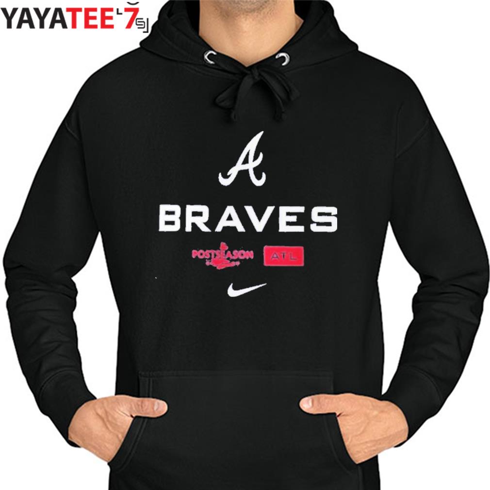 Official Logo Atlanta Braves Nike 2023 Postseason Authentic Collection Dugout  Shirt, hoodie, sweater, long sleeve and tank top