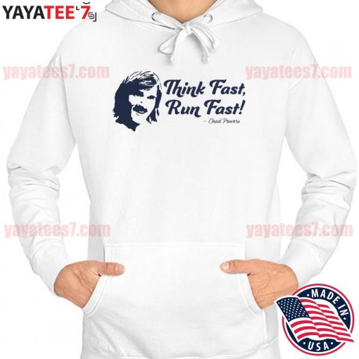 Awesome 200 Chad Powers Penn State Run-On think fast Run fast s Hoodie