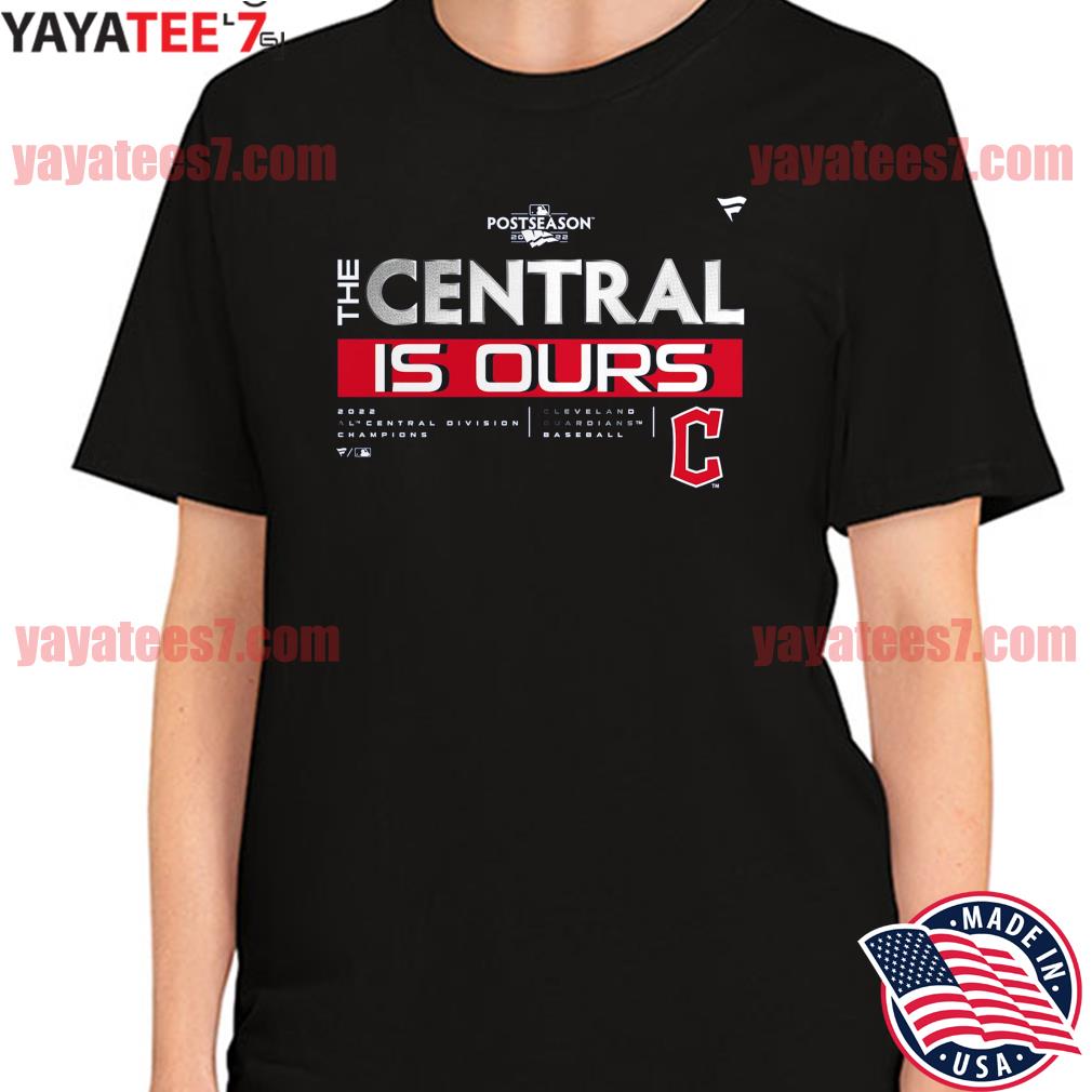 Cleveland Guardians Fanatics Branded 2022 Postseason T-Shirt - Black
