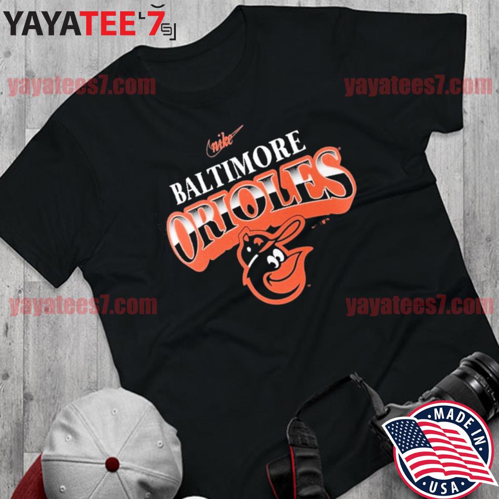 Baltimore Orioles Nike Black Cooperstown Collection Rewind Arch T-Shirt,  hoodie, sweater, long sleeve and tank top