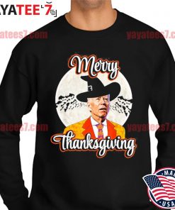 Biden Merry Thanksgiving, Biden 2022 Halloween vintage s Sweater