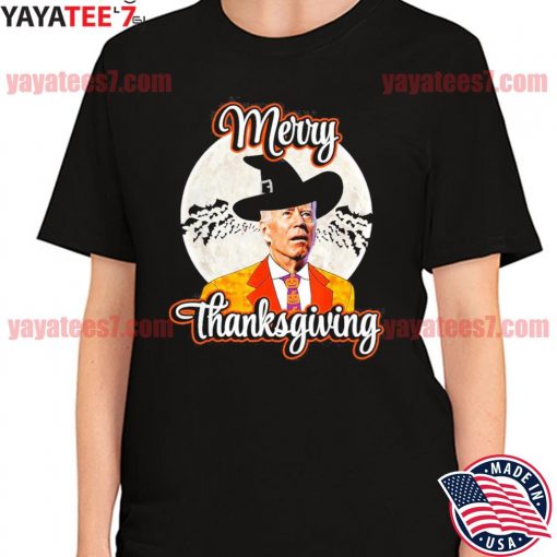 Biden Merry Thanksgiving, Biden 2022 Halloween vintage s Women's T-Shirt