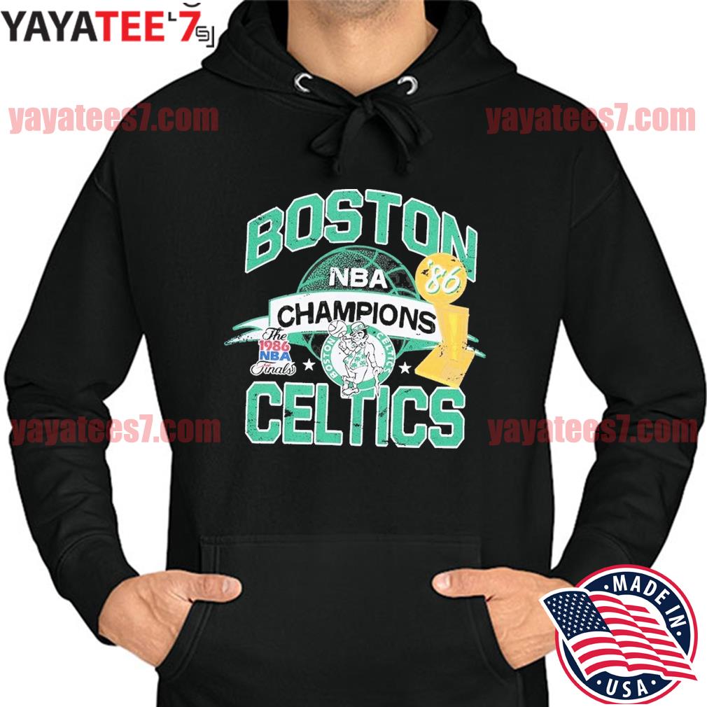 Mitchell and Ness Boston Celtics the 1986 NBA Finals Champions retro shirt,  hoodie, sweater, long sleeve and tank top