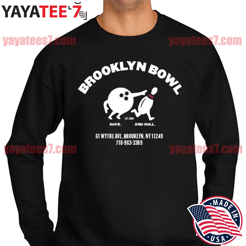 Brooklyn Bowl Williamsburg Baseball Tee S