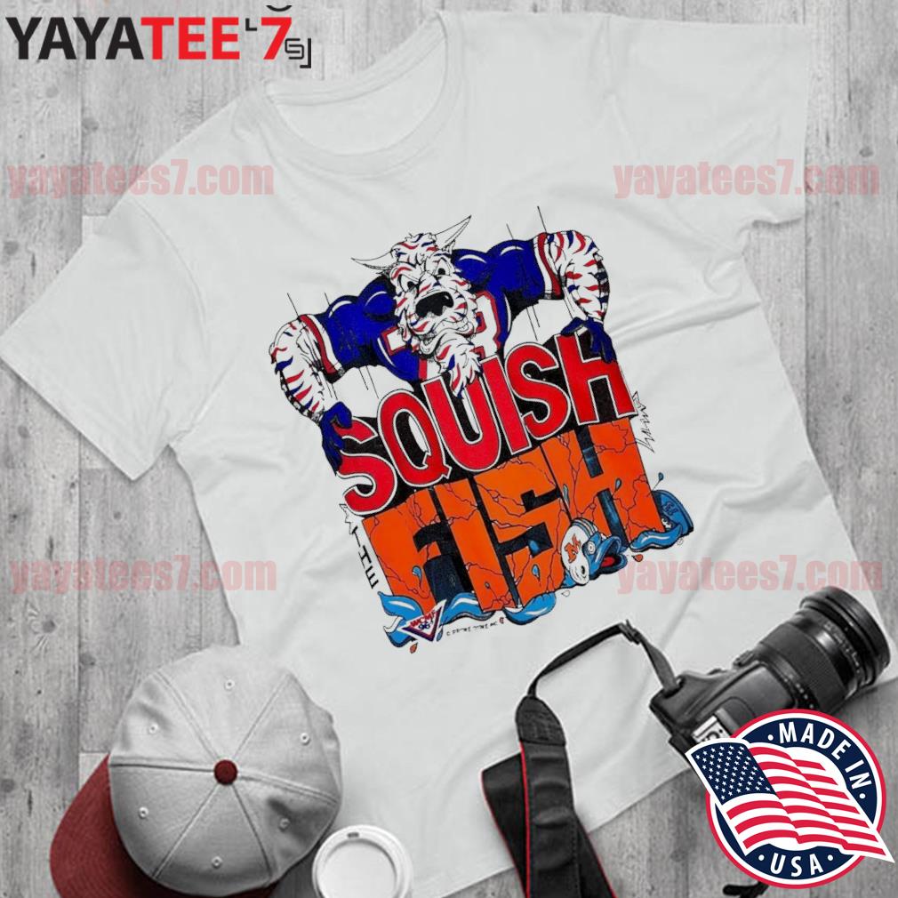 Buffalo Bills Squish The Fish Miami Dolphins Cartoon Art NFL Shirt, hoodie,  sweater, long sleeve and tank top