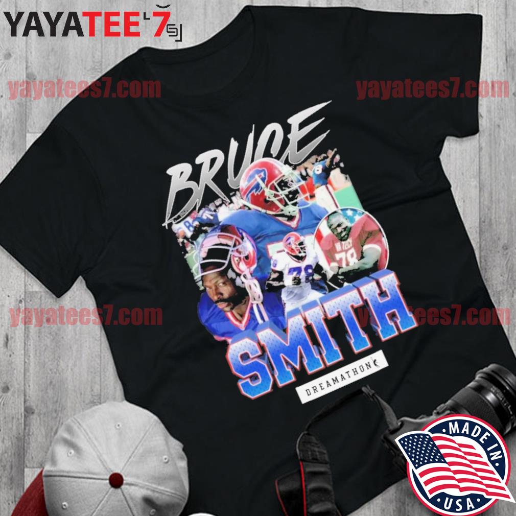 2022 Bruce Smith Shirt, Bruce Smith Buffalo Shirt