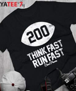 Chad Powers Think Fast Run Fast American Football T-Shirt