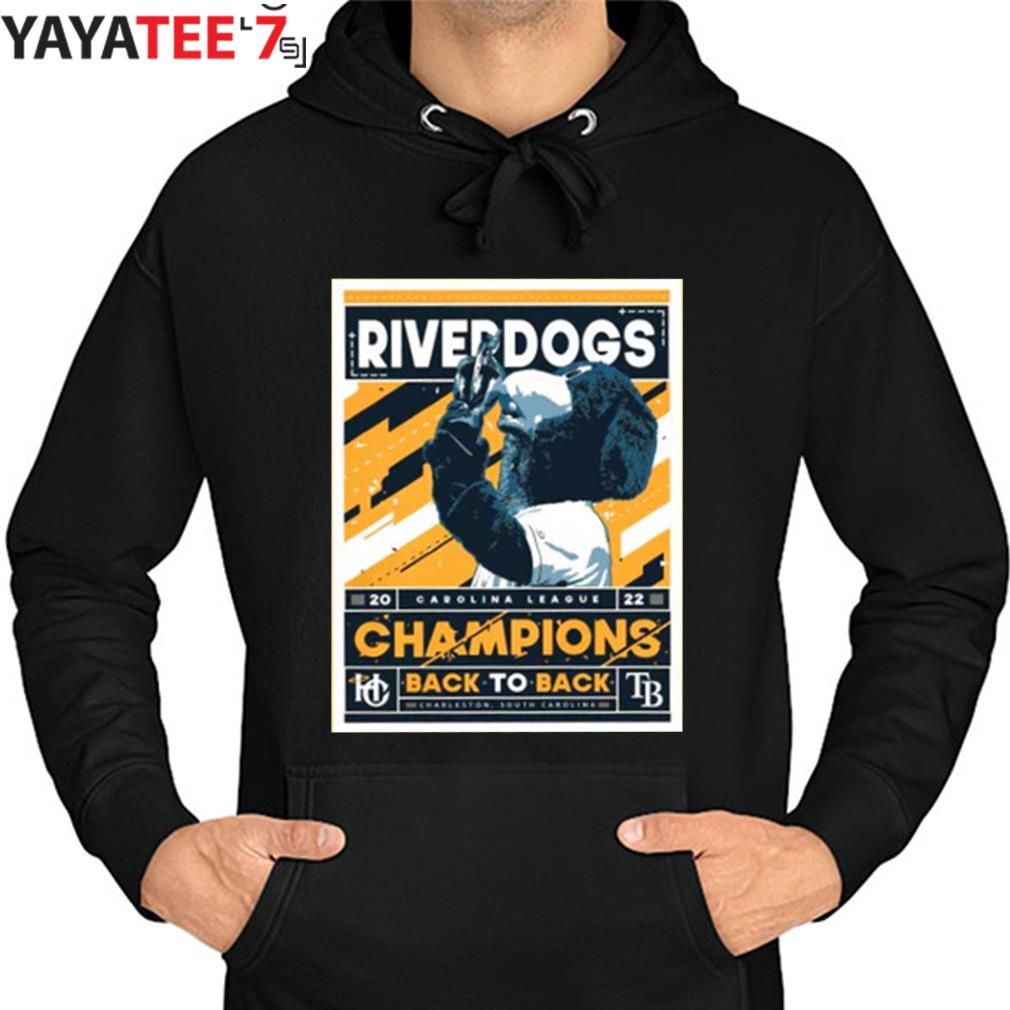 Charleston RiverDogs three time carolina league Championship shirt, hoodie,  sweater, long sleeve and tank top