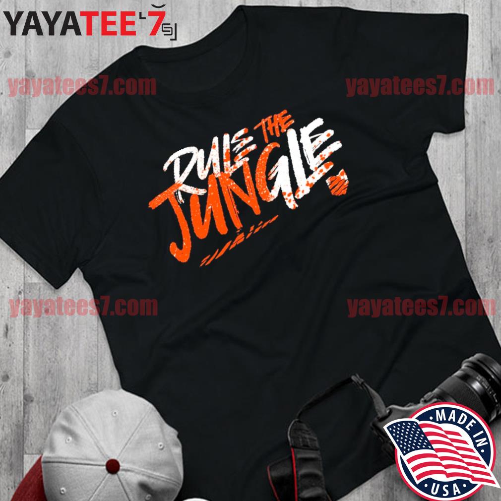 Cincinnati bengals rule the jungle logo 2022 t-shirt, hoodie