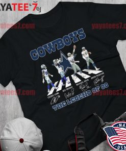 The Cowboys Ceedee Lamb Dez Bryant Michael Irvin And Drew Pearson Abbey  Road The Legend Of 88 Signatures Shirt, hoodie, sweater, long sleeve and  tank top