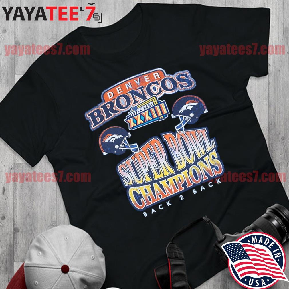 Denver Broncos Mitchell & Ness NFL Throwback Champs T-Shirt, hoodie,  sweater, long sleeve and tank top