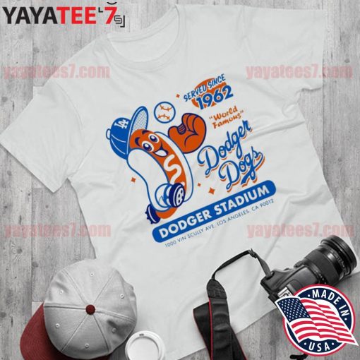 Dodger Dogs Since 1962 T-shirt Baseball Shirt Vintage 