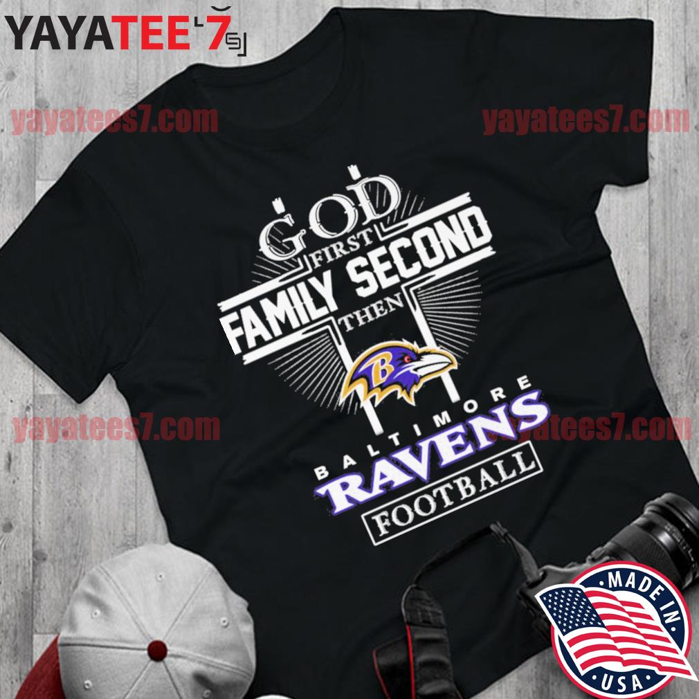 NFL Men’ S Long Sleeve Clamp Down T-Shirt – Baltimore Ravens