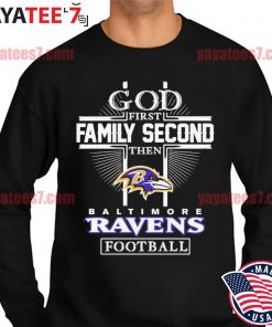 NFL Men’ S Long Sleeve Clamp Down T-Shirt – Baltimore Ravens