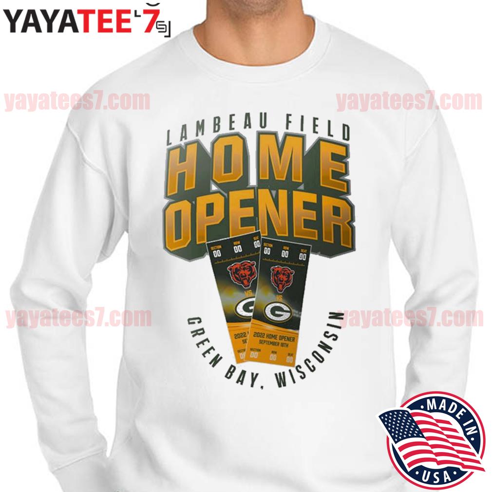 Chicago Bears and Green Bay Packers 2022 Lambeau Field Home Opener shirt,  hoodie, sweater, long sleeve and tank top