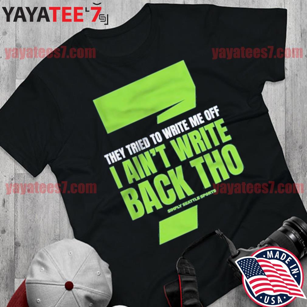 Geno Smith I Aint Write Back Tho Shirt Long Sleeve, Ladies Tee