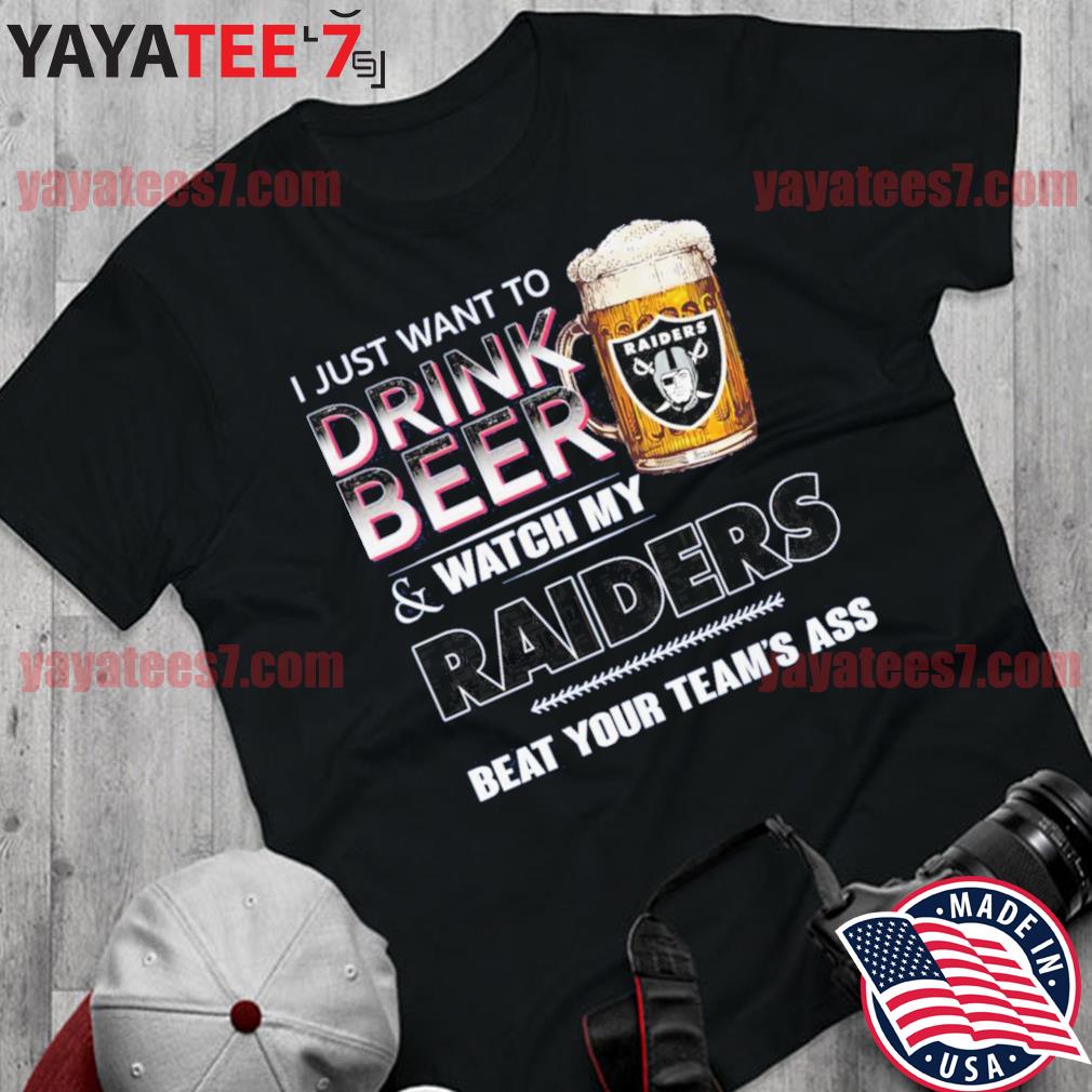 Official This Team Makes Me Drink Las Vegas Raiders Shirt, hoodie, sweater,  long sleeve and tank top