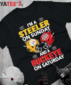 I'm a Pittsburgh Steelers on sunday and a Ohio State Buckeyes on saturday  shirt, hoodie, sweater, long sleeve and tank top