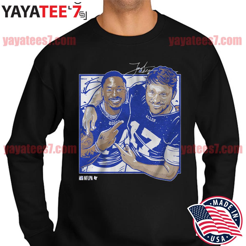 Josh Allen And Stefon Diggs Perfect Season Buffalo Bills Signatures shirt,  hoodie, sweater, long sleeve and tank top