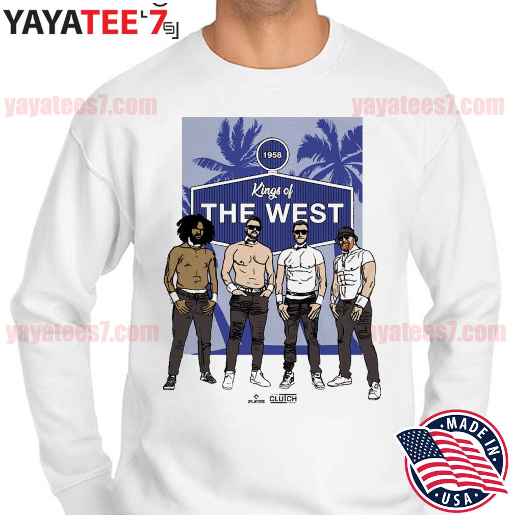 Los Angeles Dodgers Kings of The West 2022 Shirt - NVDTeeshirt