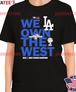 Top los Angeles Dodgers we own the west 2022 west division champion nice LA  shirt by Kan Clothing - Issuu