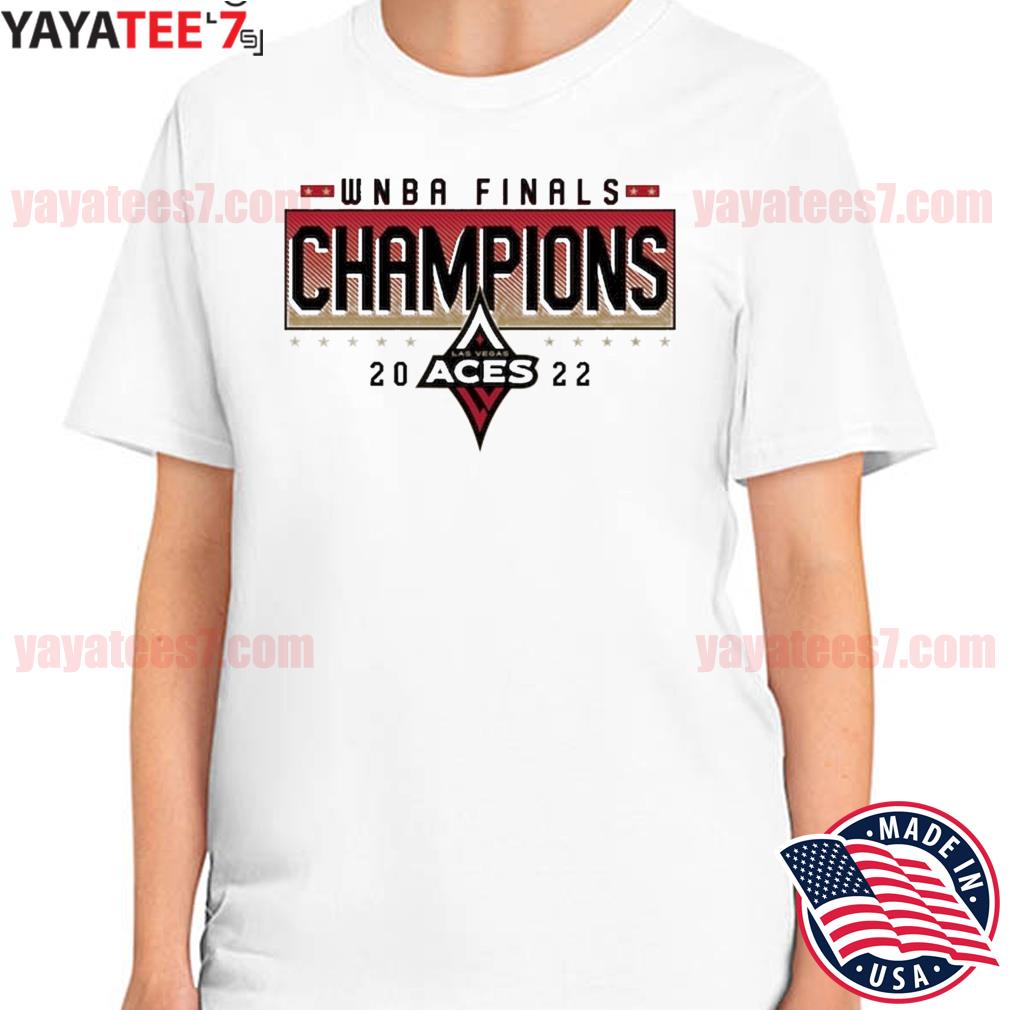 Las Vegas Aces Stitches Red 2022 WNBA Finals Champions Tie-Dye T-Shirt