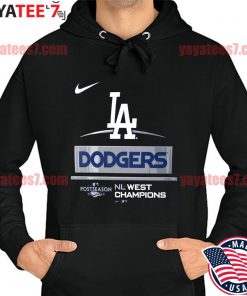 Los Angeles Dodgers Nike 2022 NL West Division Champions T-Shirt