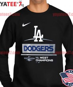 LA Dodgers 2022 NL West Champions nike shirt, hoodie, sweater