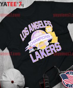 Women's Mitchell and Ness Los Angeles Lakers NBA Moment T-Shirt