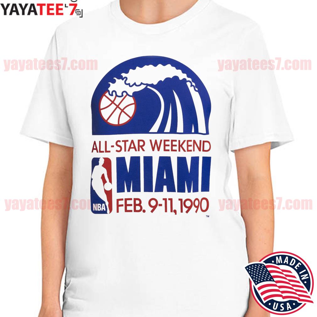 Mitchell and Ness Miami HEAT 1990 All-Star Tee