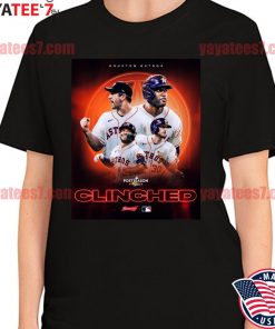 MLB Houston Astros 2022 Postseason Clinched shirt