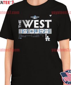 MLB Men's 2022 Division Champions Los Angeles Dodgers Locker Room T-Shirt