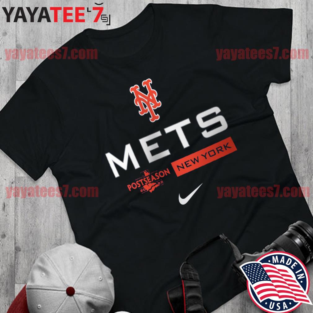 New York Mets 2022 Postseason Authentic Collection Dugout T-Shirt