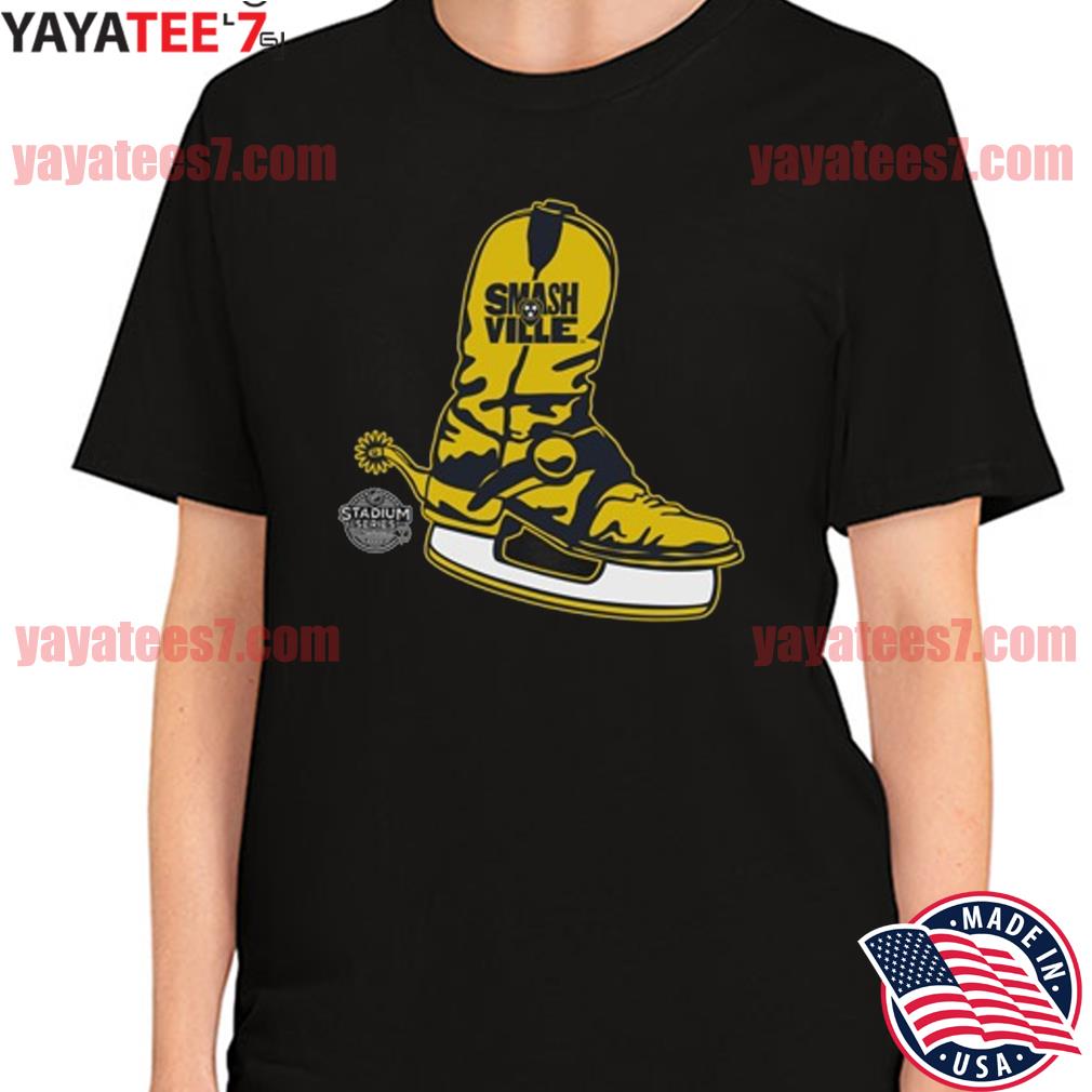 Nashville Predators Stadium Series Ls Skate Boot T-Shirt - Trending Tee  Daily in 2023