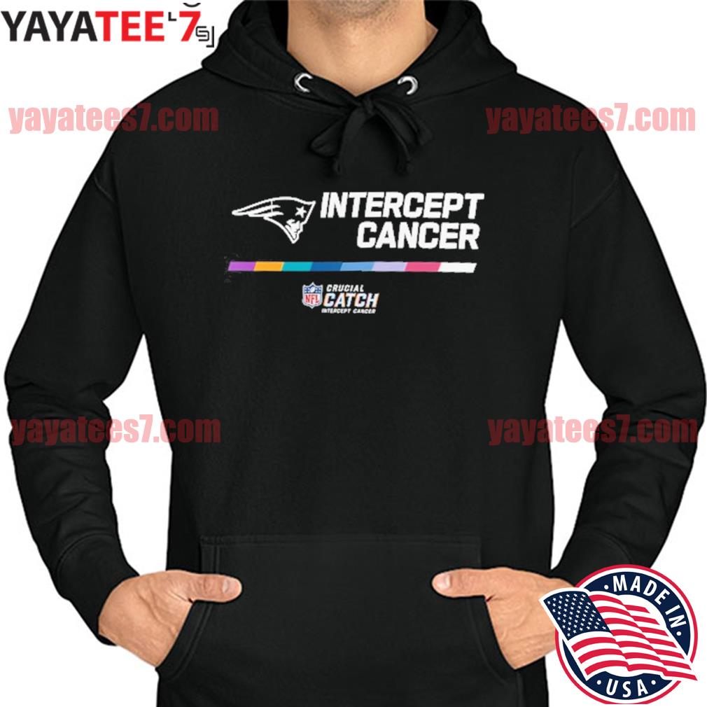 Patriots 2022 NFL crucial catch performance intercept cancer t-shirt, hoodie,  sweater, long sleeve and tank top