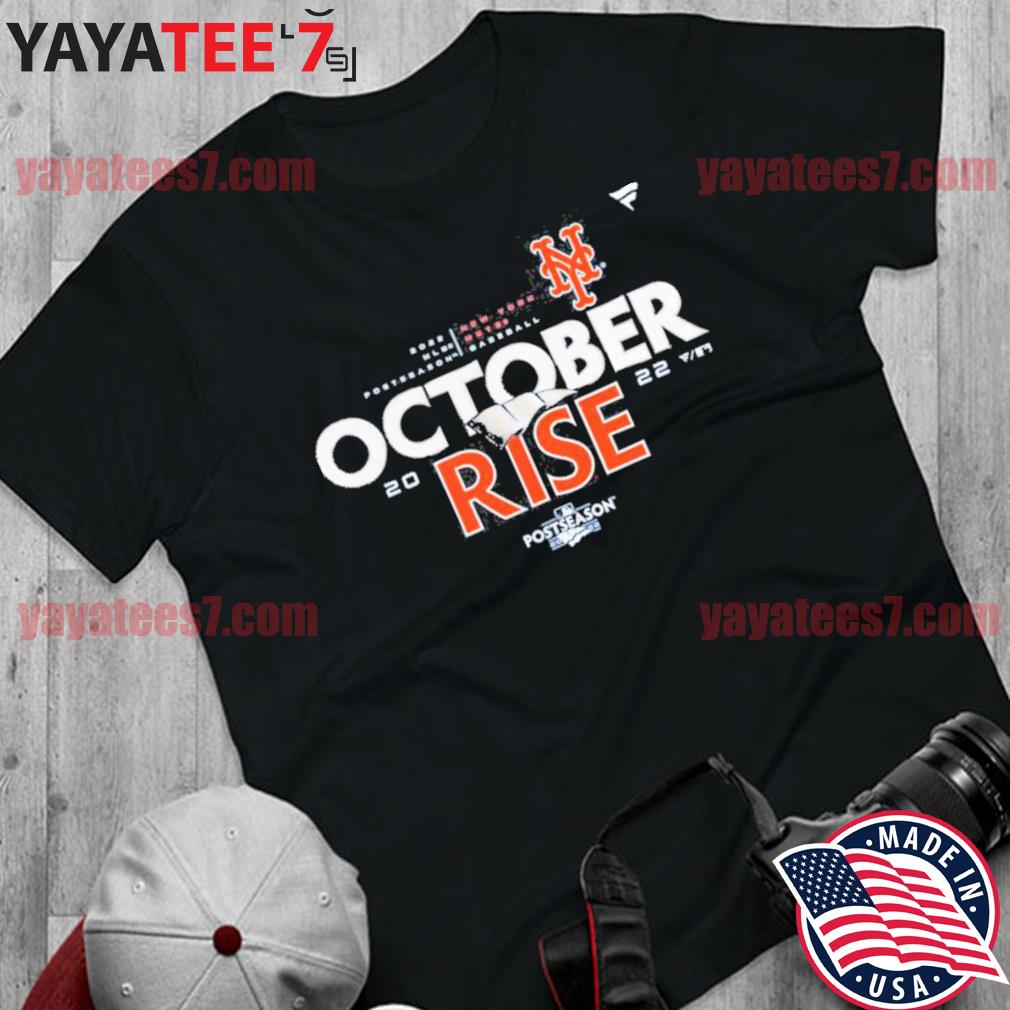 New York Mets October Rise 2022 Postseason Sweatshirt