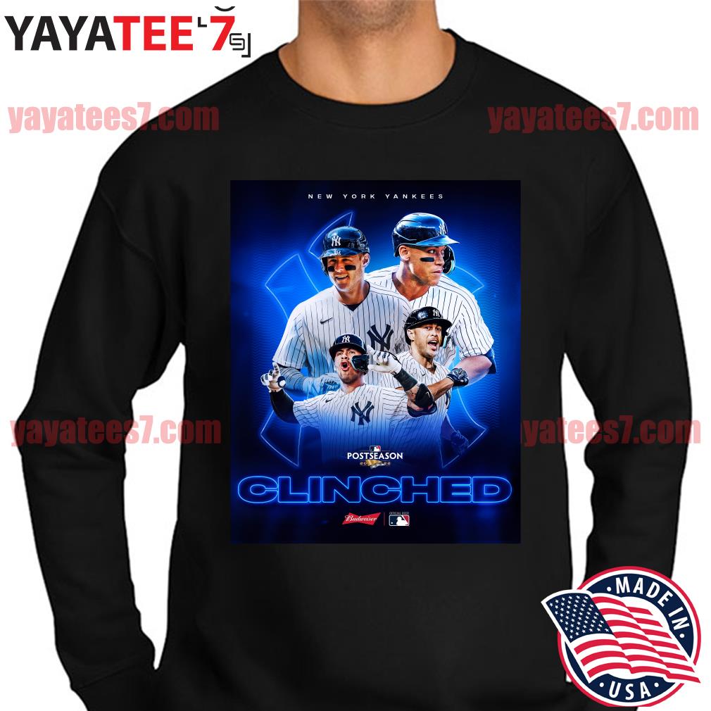 New York Yankees Postseason 2022 Clinched shirt, hoodie, sweater