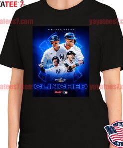 New York Yankees 2022 Postseason Clinched shirt