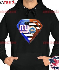 New York Giants And New York Mets Superman Shirt - High-Quality