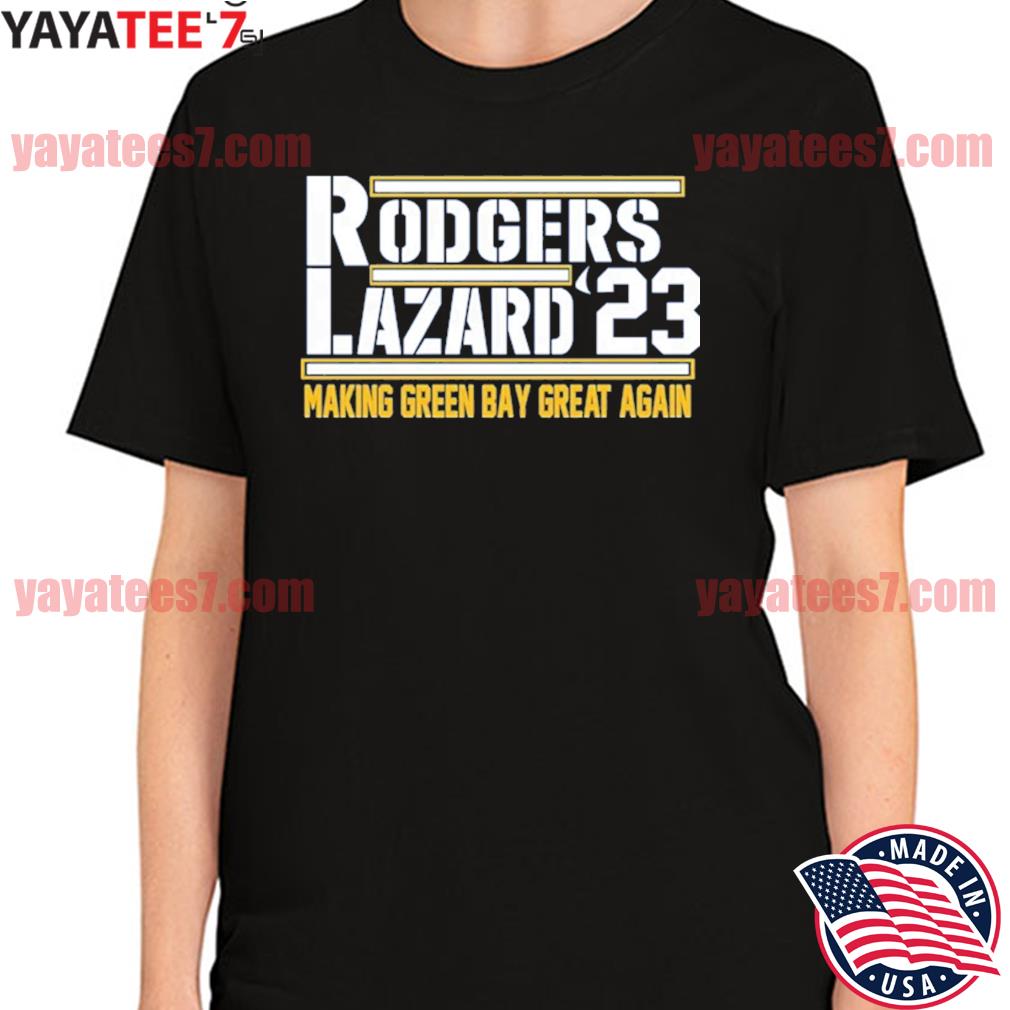 Aaron Rodgers Allen Lazard Green Bay Packers 23 T-Shirt Long and Short