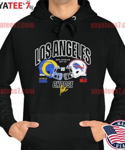 Los Angeles Rams Vs Buffalo Bills Starter Choose Love Kickoff 2022 T Shirt,  hoodie, sweater, long sleeve and tank top