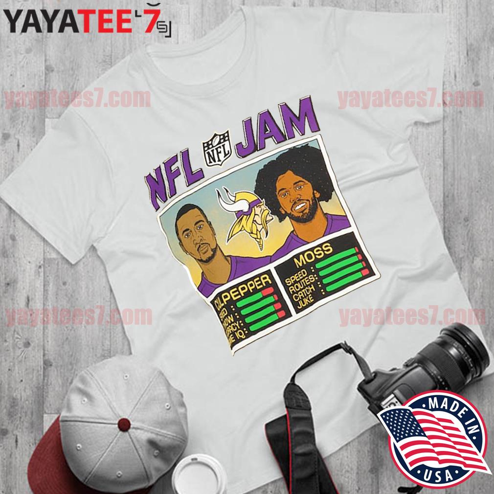 NFL Jam Minnesota Vikings Culpepper and Moss shirt - Dalatshirt