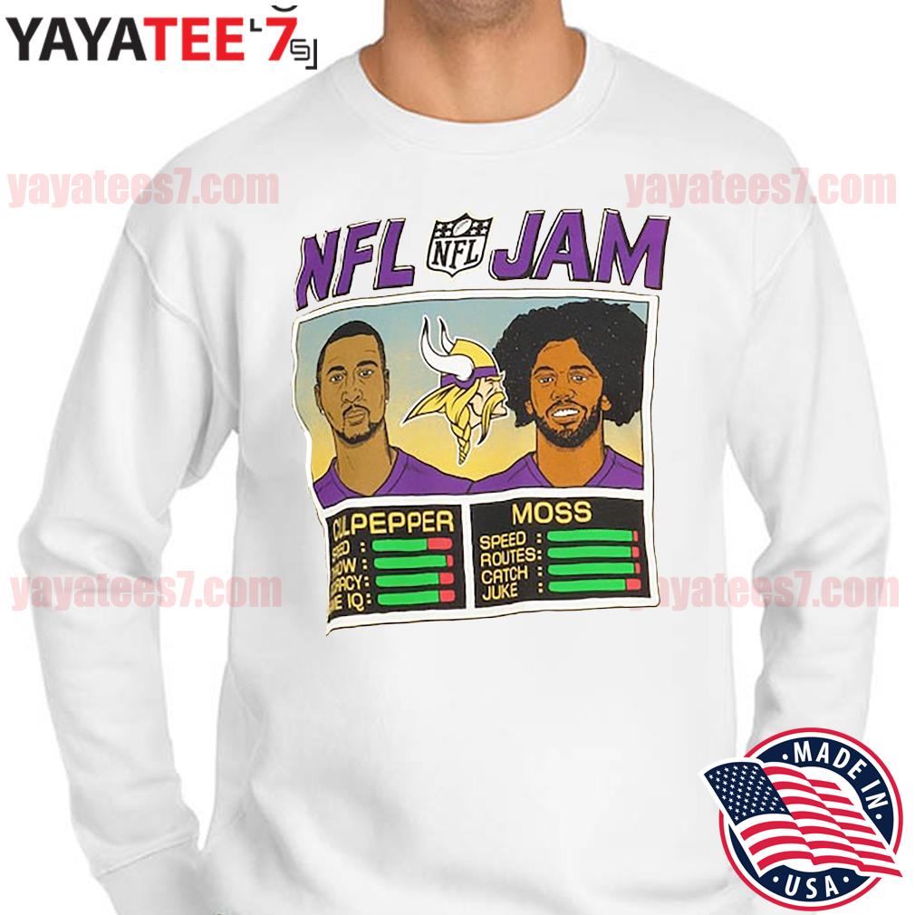 NFL Jam Minnesota Vikings Daunte Culpepper and Randy Moss shirt, hoodie,  sweater, long sleeve and tank top