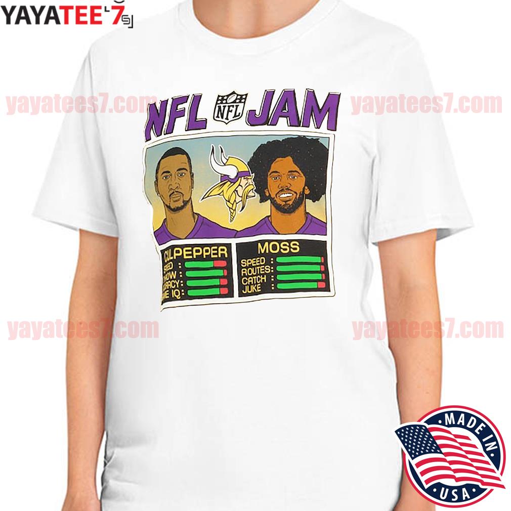 NFL Jam Minnesota Vikings Culpepper and Moss shirt - Dalatshirt