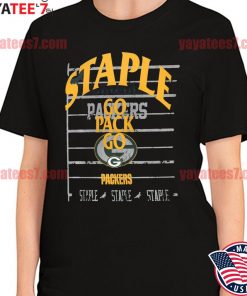 NFL x Staple Black Green Bay Packers Throwback Vintage Wash T-Shirt, hoodie,  sweater, long sleeve and tank top