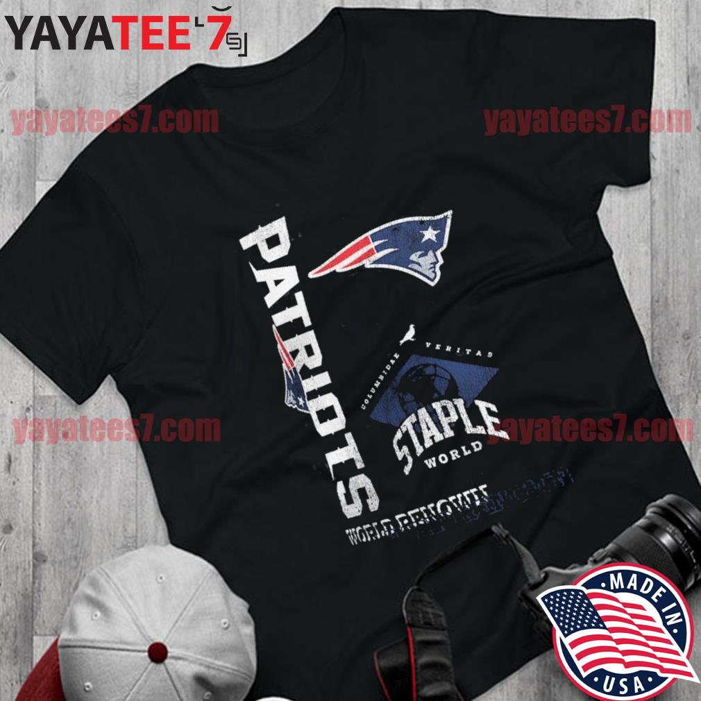 Men's NFL x Staple Black New England Patriots World Renowned Long