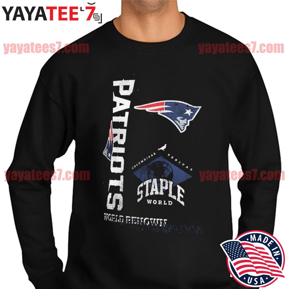 NFL x Staple Black New England Patriots World Renowned T-Shirt