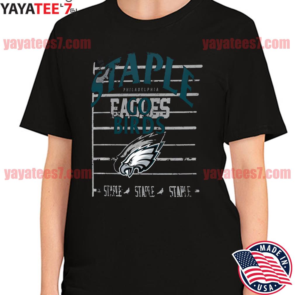 Men's Philadelphia Eagles NFL x Staple Black Throwback Vintage